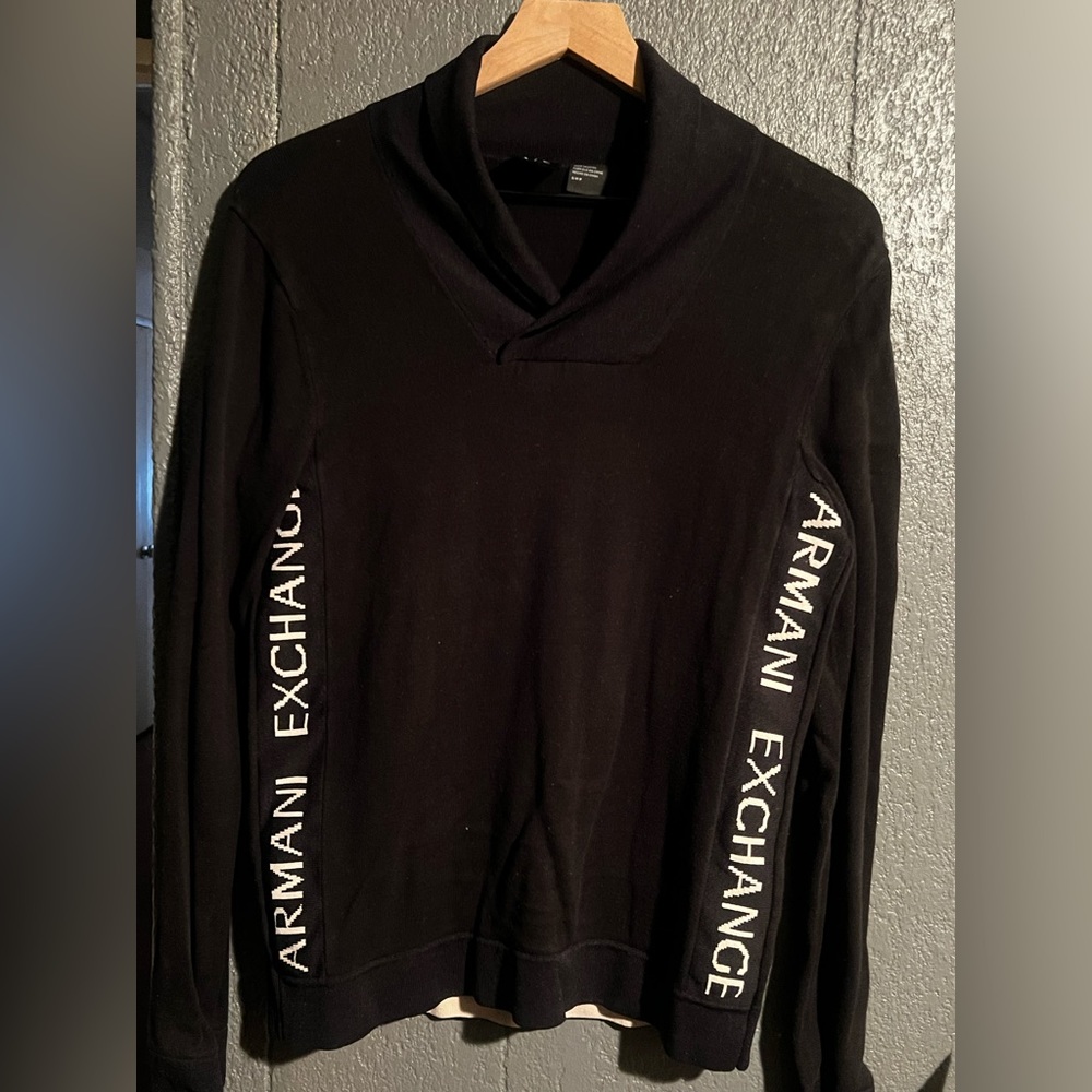 Armani Exchange Black Long Sleeve